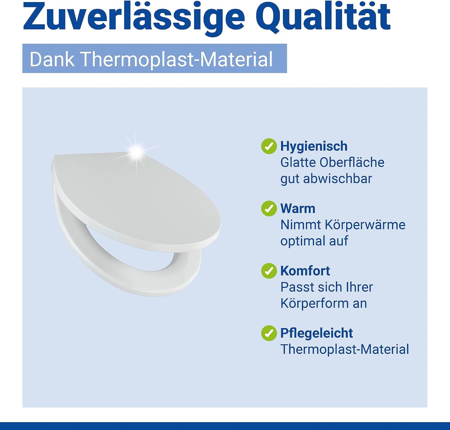 WC-Sitz Ostuni Oval Softclose Weiß - 300 kg Tragkraft - 31% Rabatt
