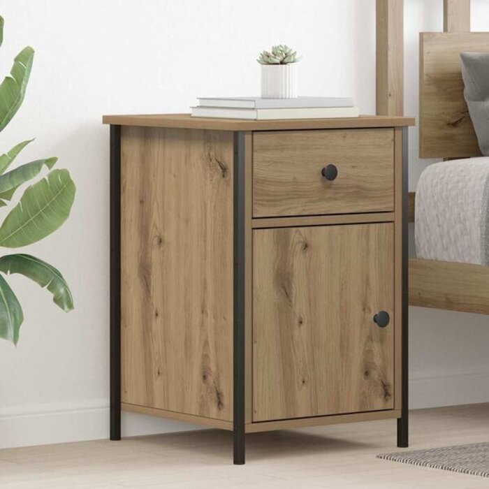 Vidaxl Nachtschrank Artisan Eiche 40x42x60 cm - 34% Rabatt - Restposten