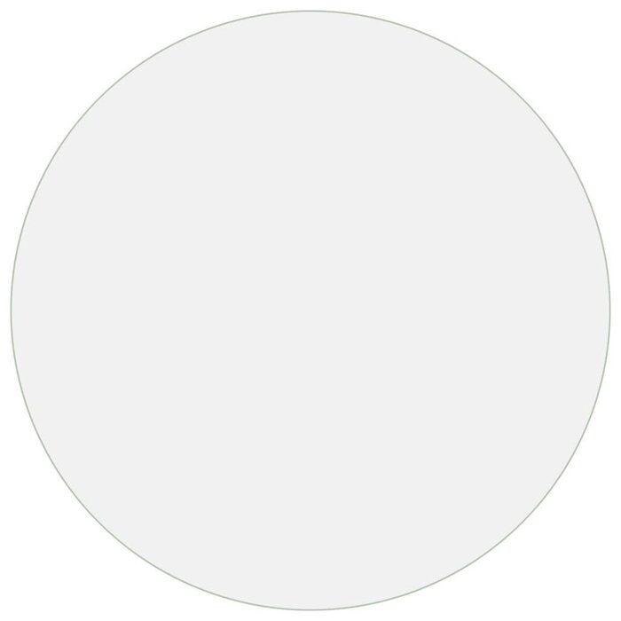 Vidaxl Tischschutzfolie rund Ø 120 cm 2 mm PVC transparent - 33% Rabatt