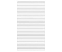 Vidaxl Doppelrollo Zebra 130x230 cm Weiß - 32% Rabatt auf Retourenware