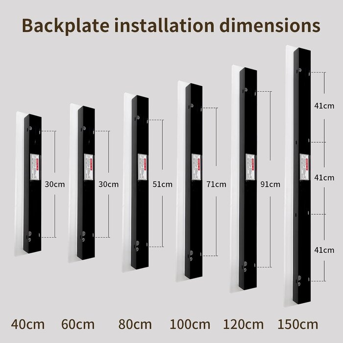 Moderne LED Außenwandleuchte 120 cm IP65 Kaltweiß - 29% Rabatt