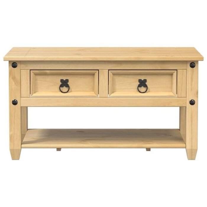 Vidaxl Wohnzimmertisch Corona Kiefer Massiv 85x50cm - 34% Rabatt