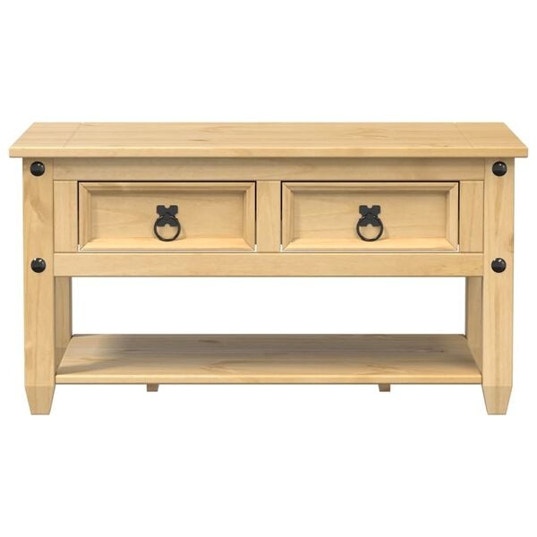 Vidaxl Wohnzimmertisch Corona Kiefer Massiv 85x50cm - 34% Rabatt