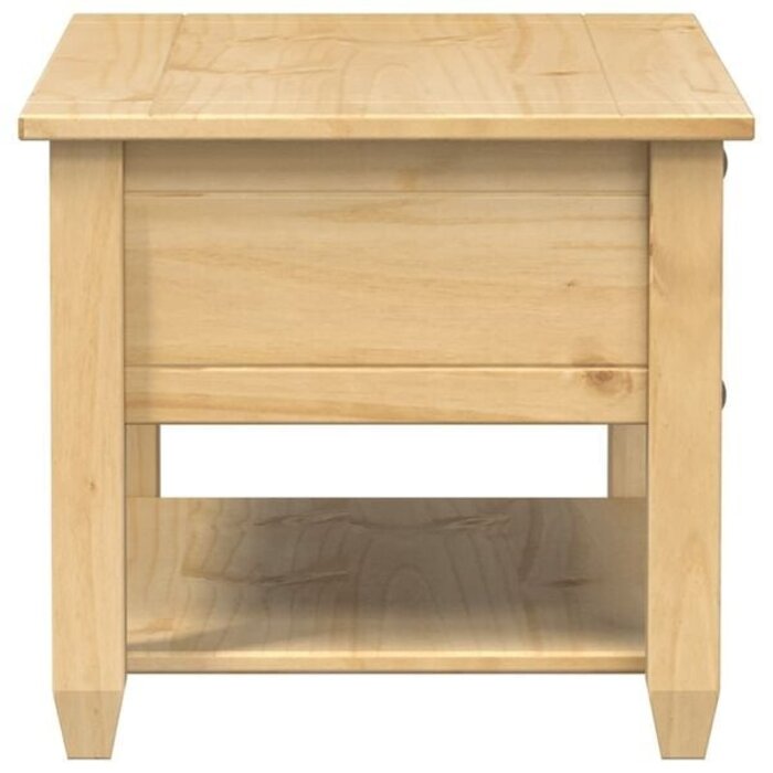 Vidaxl Wohnzimmertisch Corona Kiefer Massiv 85x50cm - 34% Rabatt