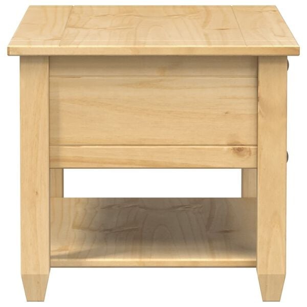 Vidaxl Wohnzimmertisch Corona Kiefer Massiv 85x50cm - 34% Rabatt