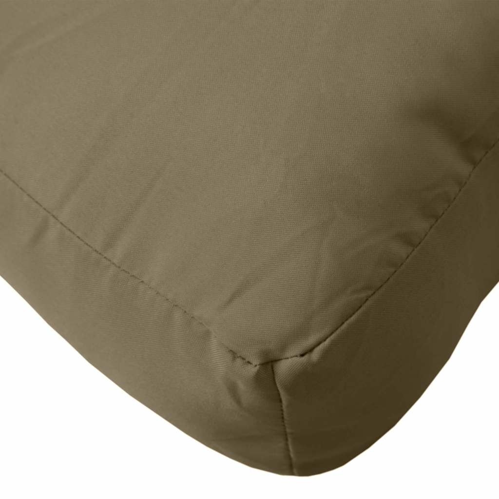 Vidaxl Palettenkissen-Set 2-tlg. 60x60cm Meliertes Taupe - 32% Rabatt