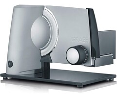 Allesschneider Chrom Grau Schwarz M - 35% Rabatt
