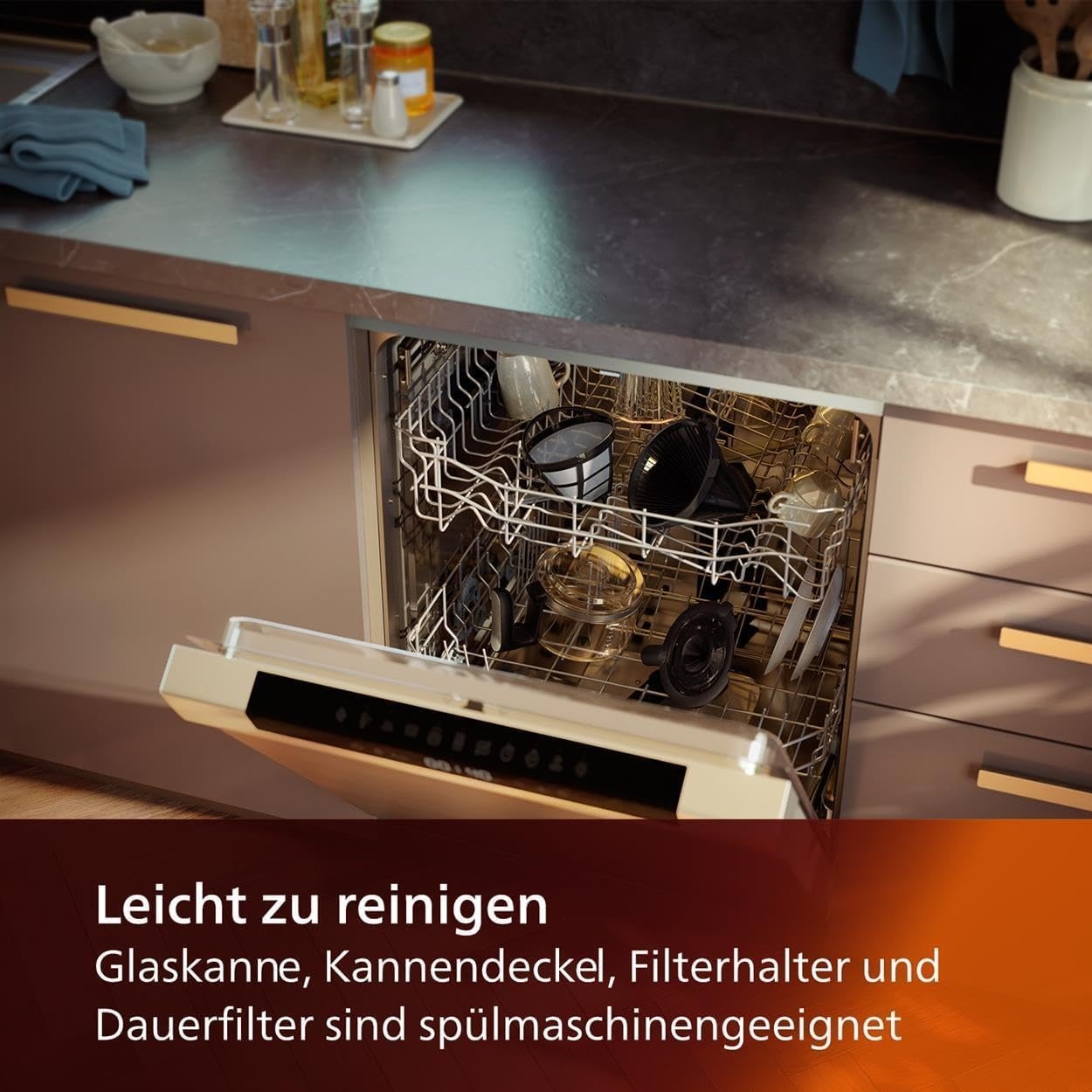 Philips Filterkaffeemaschine mit Mahlwerk, 1,25 L - 35% Rabatt