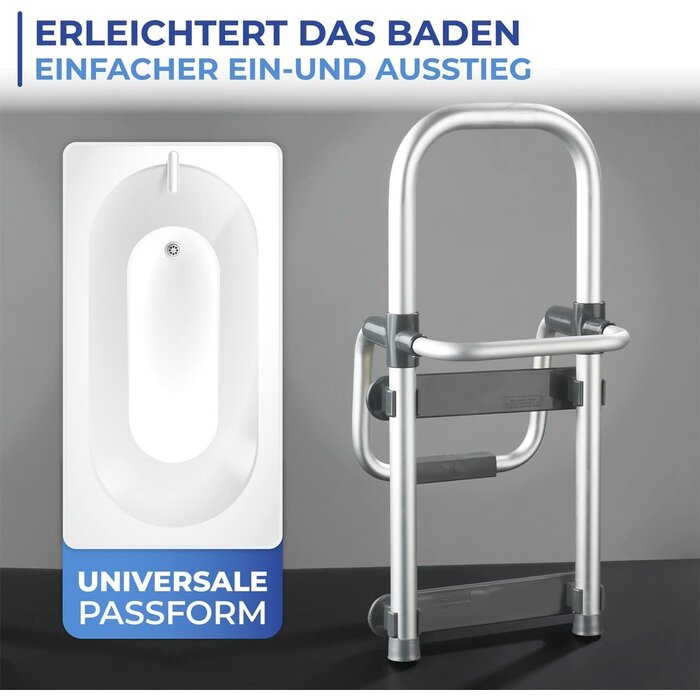 Badewannen-Einstiegshilfe Secura, verstellbar, 33% Rabatt