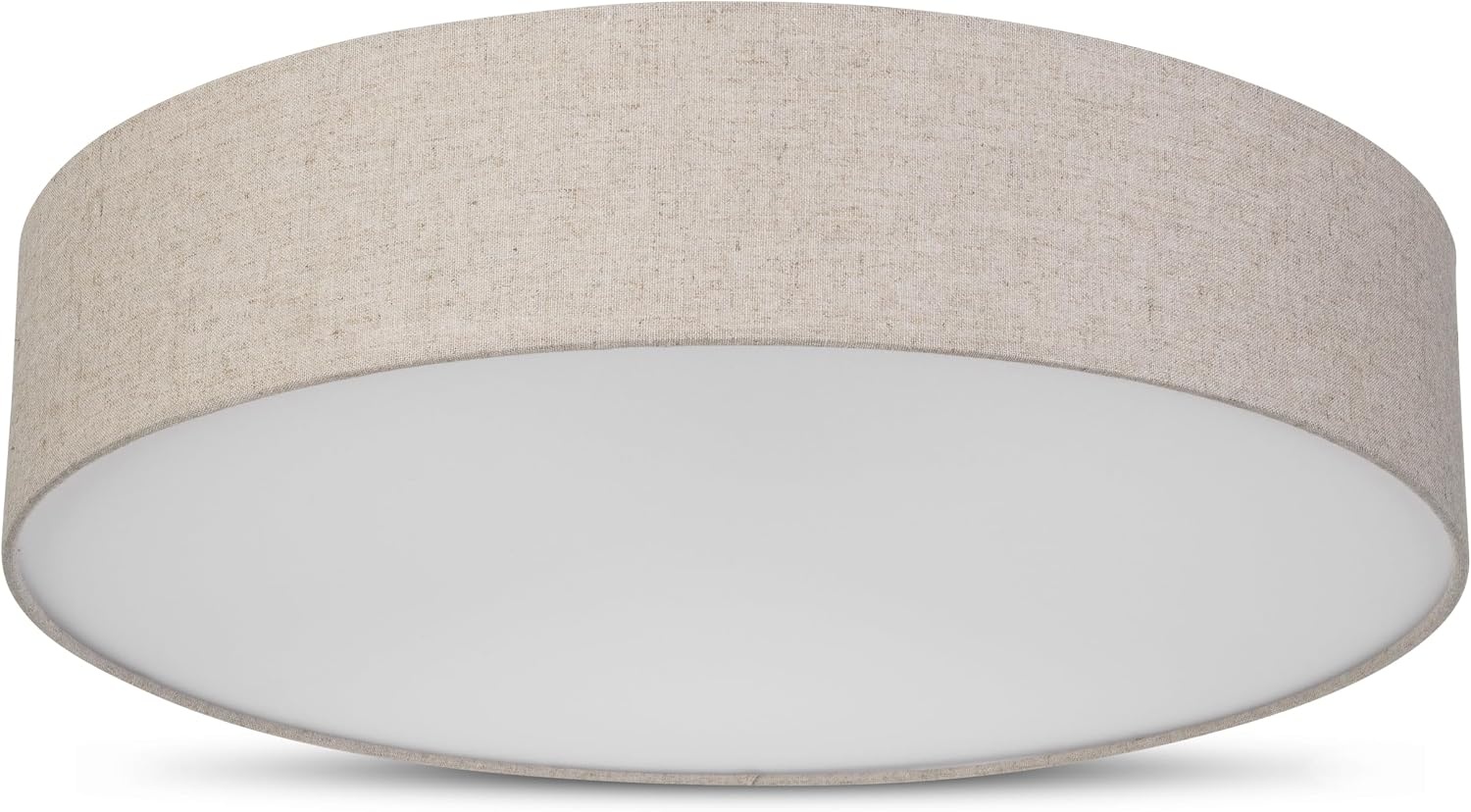 Runde Deckenleuchte 50 cm Taupe - 33% Rabatt - Vintage-Design