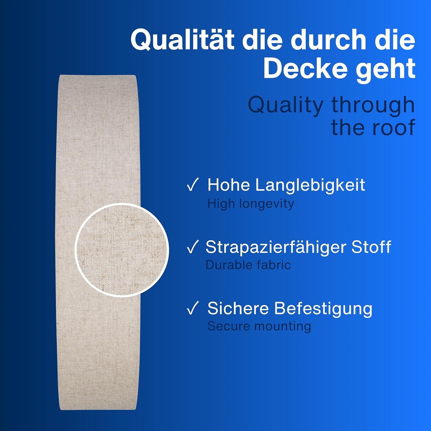 Runde Deckenleuchte 50 cm Taupe - 33% Rabatt - Vintage-Design