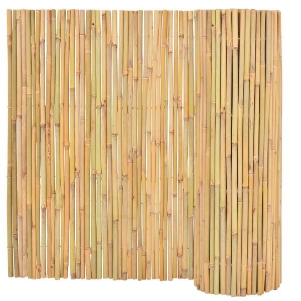 Vidaxl Bambus-Sichtschutzmatte 300 x 100 cm, Natur - 34% Rabatt