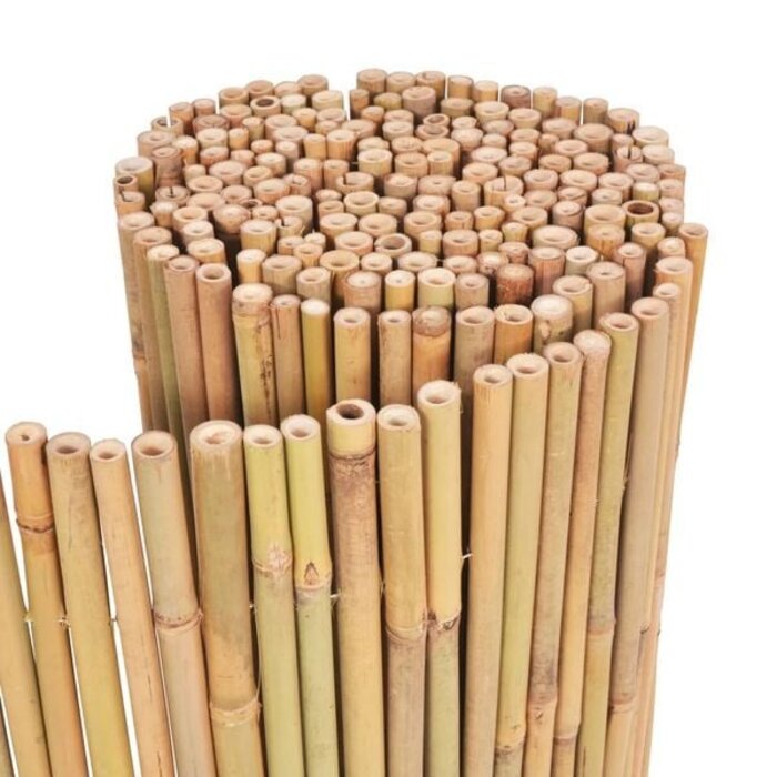 Vidaxl Bambus-Sichtschutzmatte 300 x 100 cm, Natur - 34% Rabatt