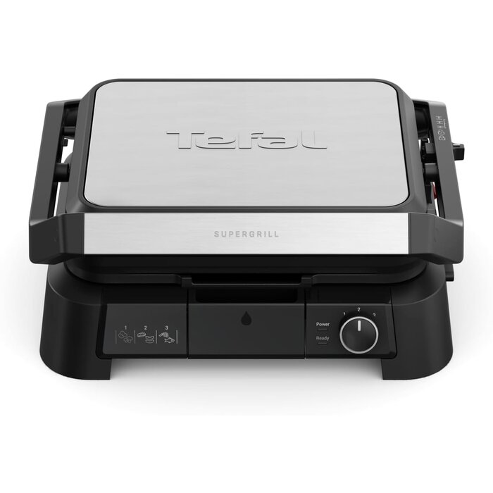3-in-1 Kontaktgrill 2000W Edelstahl - 34% Rabatt auf ausgepacktes Gerät