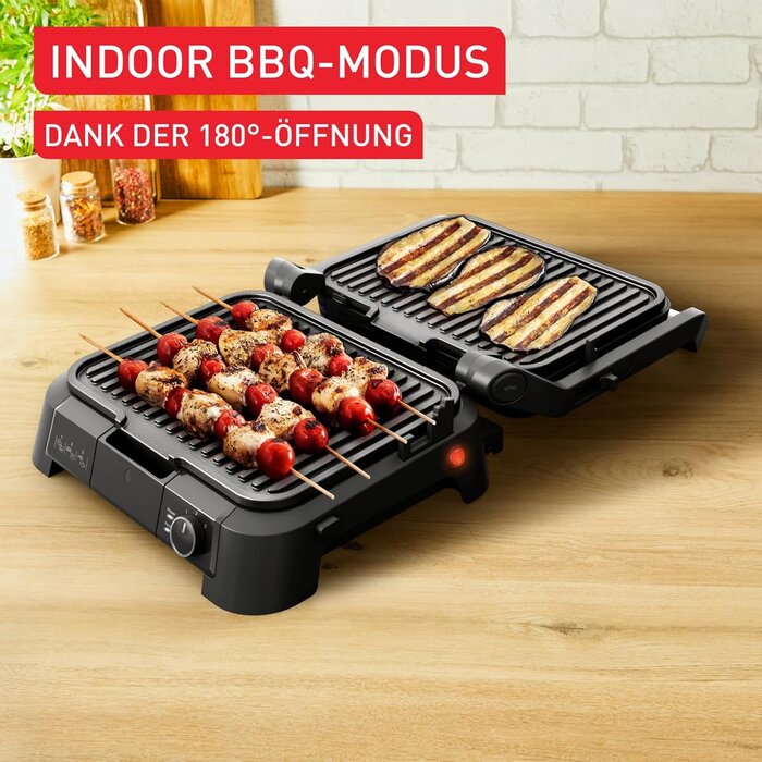 3-in-1 Kontaktgrill 2000W Edelstahl - 34% Rabatt auf ausgepacktes Gerät