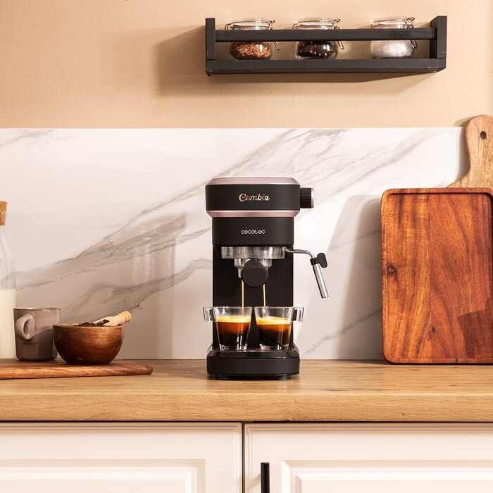 Cecotec Espressomaschine in Rosé - 20 Bar - 1350 Watt - 34% Rabatt