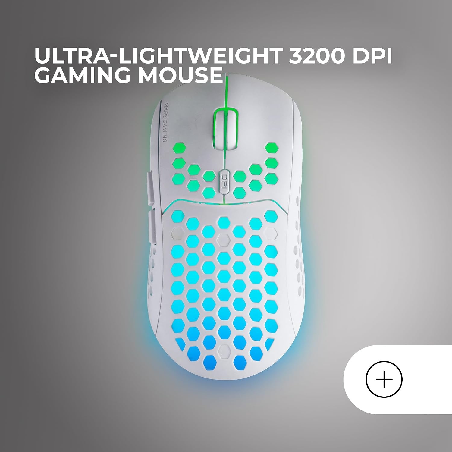 Gaming-Set mit Tastatur & Maus, Weiß, Spanisches Layout - 32% Rabatt
