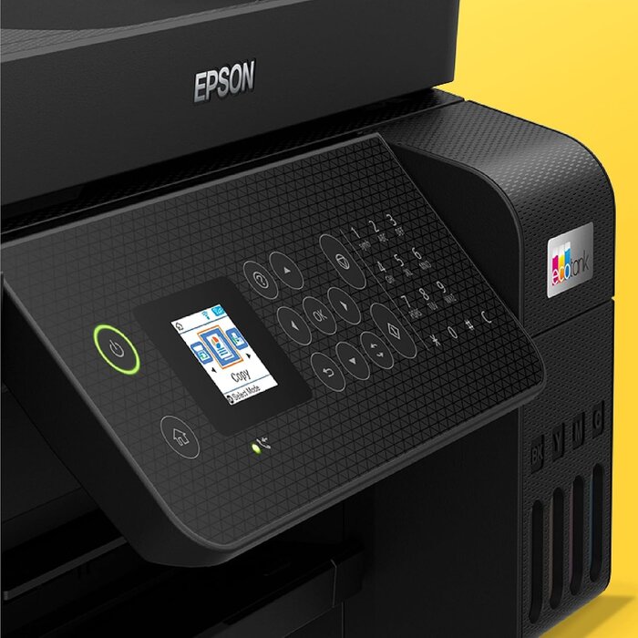 Epson Multifunktions-Tintenstrahldrucker A4, Wi-Fi, Schwarz - 35% Rabatt