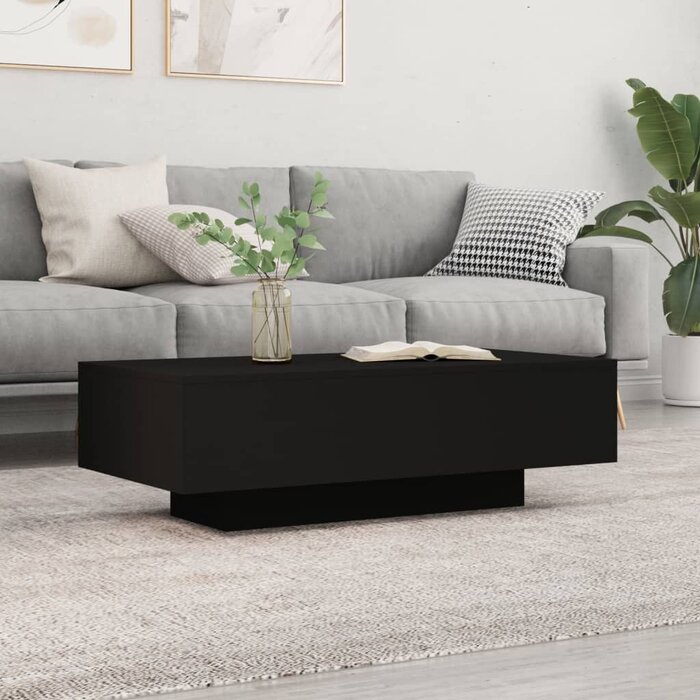 Vidaxl Couchtisch 100x49,5x31 cm, Schwarz - 34% Rabatt