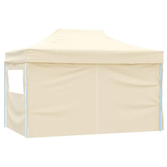 Vidaxl Faltbares Pop-up-Partyzelt 3x4,5 m Crèmeweiß - 35% Rabatt