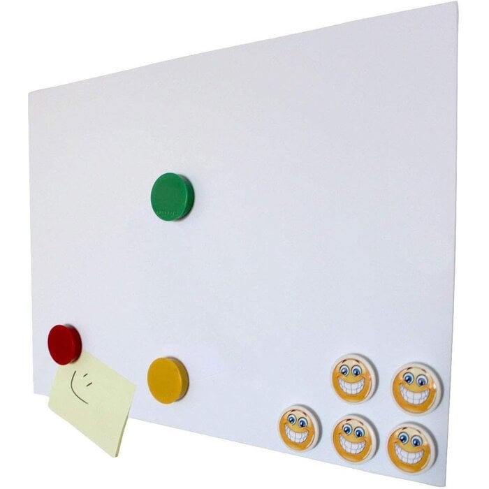 Ferrofolie selbstklebend 50x70 cm Weiß - 30% Rabatt