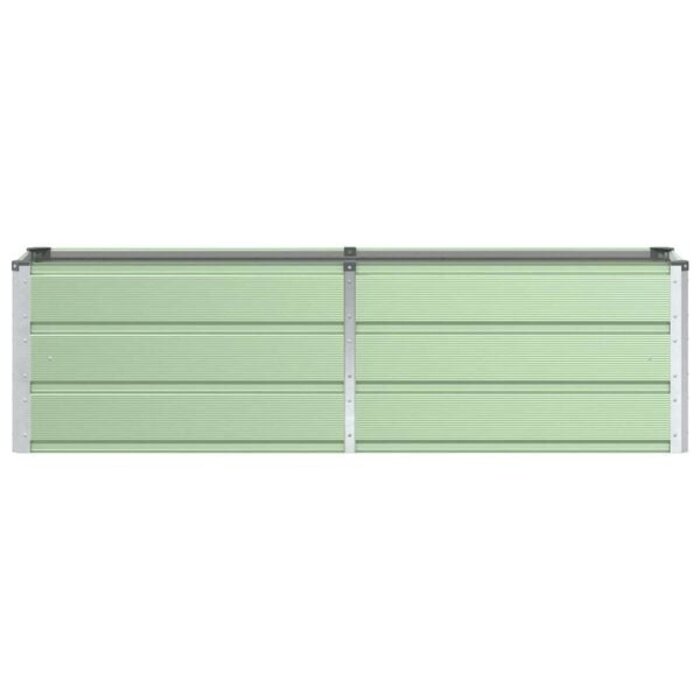 Vidaxl Stahl-Pflanzkübel Grün 160x40x45cm - 32% Rabatt