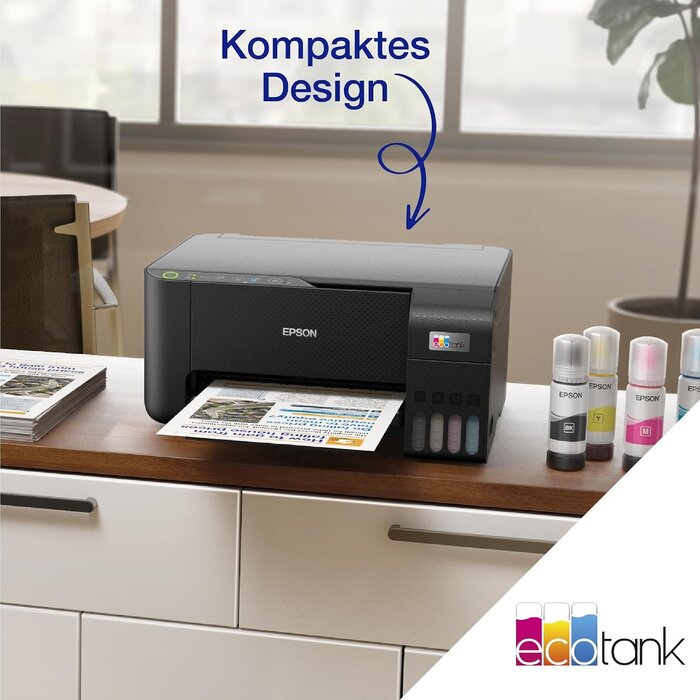 Epson EcoTank Multifunktionsdrucker A4 - 35% Rabatt - Ausgepackt & Top-Zustand