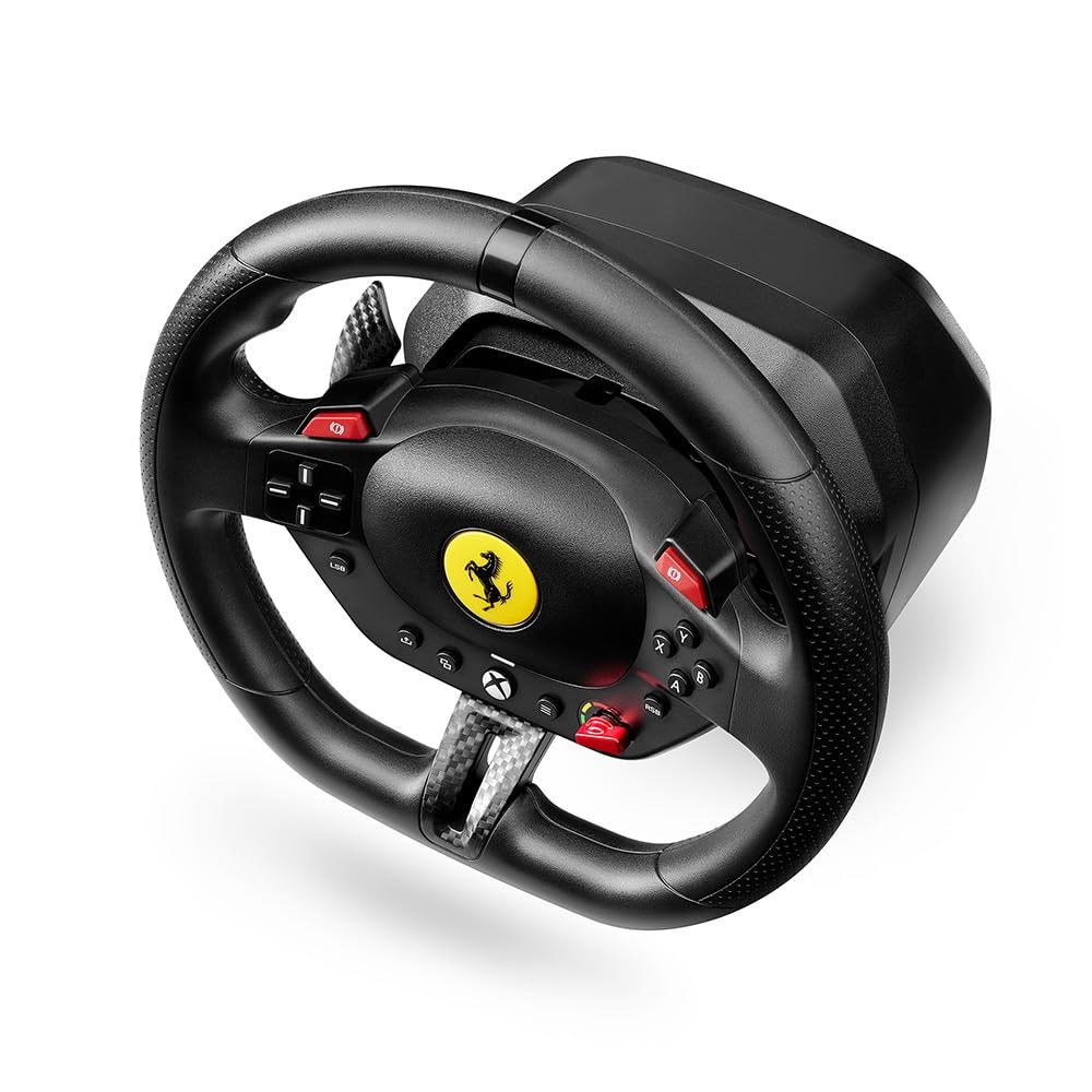 Rennlenkrad mit Pedalen für Xbox & PC - Ferrari-Design - 34% Rabatt
