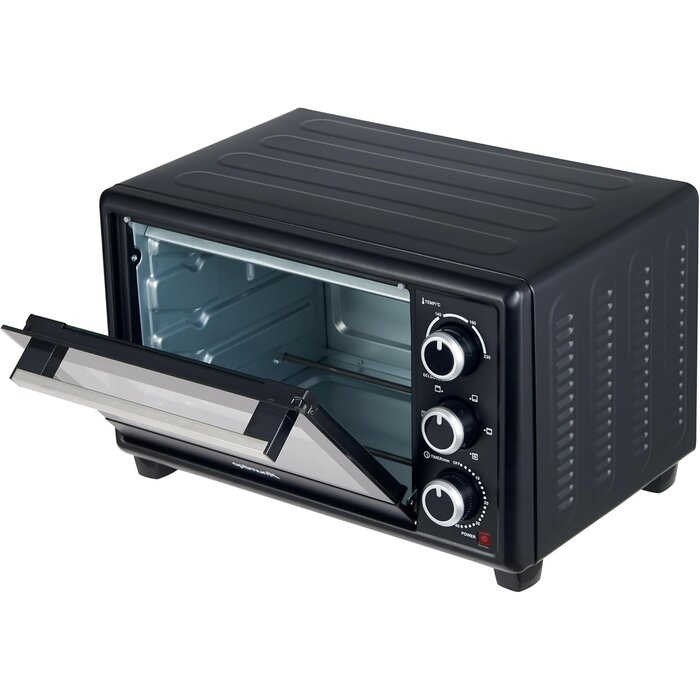 Mini-Backofen 20 L, 1380 W - Schwarz - 34% Rabatt - Outlet-Angebot