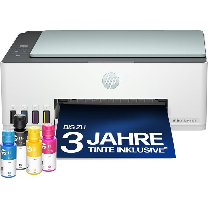 Hp Multifunktionsdrucker mit WLAN - 35% Rabatt - Ausgepackt & Guter Zustand