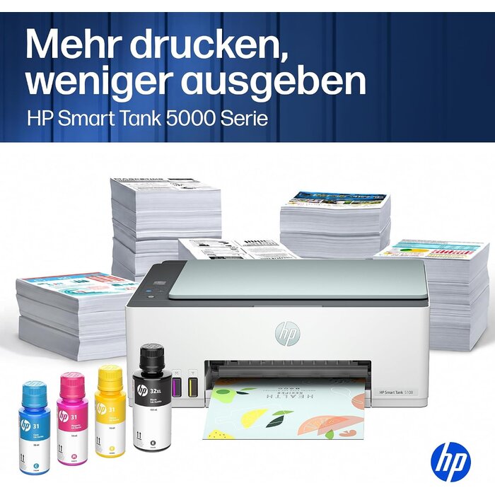 Hp Multifunktionsdrucker mit WLAN - 35% Rabatt - Ausgepackt & Guter Zustand