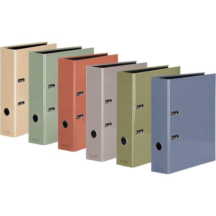 6x A4 Ordner Set Erdtöne 8 cm Rücken - 31% Rabatt