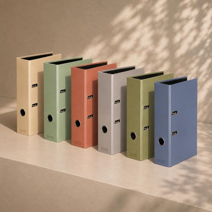 6x A4 Ordner Set Erdtöne 8 cm Rücken - 31% Rabatt