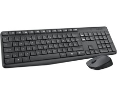 Logitech Drahtloses QWERTZ Tastatur- & Maus-Set Grau - 32% Rabatt