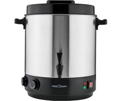 Einkochautomat 32L XL, Chrome-Schwarz, 2100W - 34% Rabatt