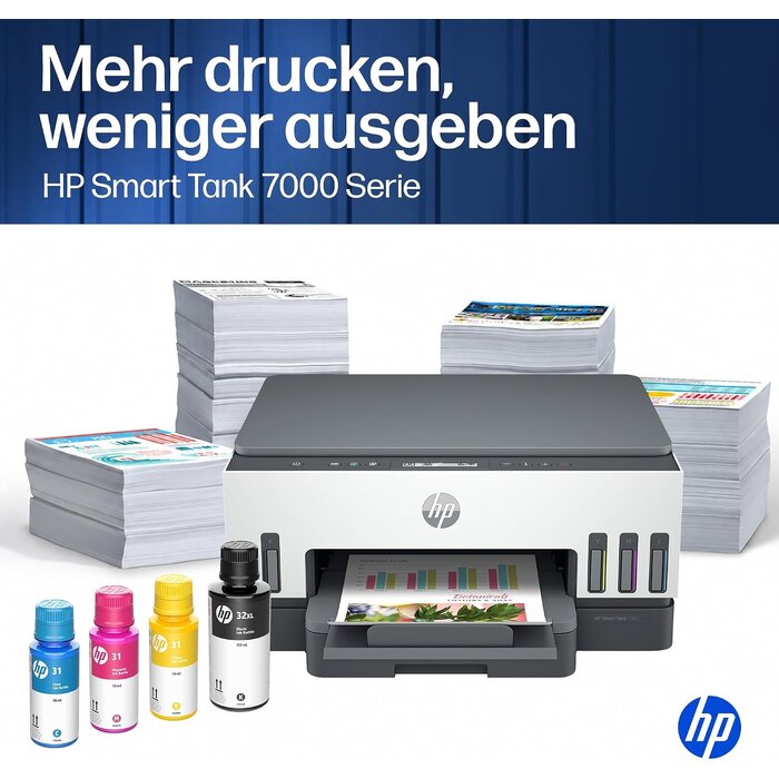 Hp Multifunktionsdrucker Smart Tank 7005 A4 - 35% Rabatt