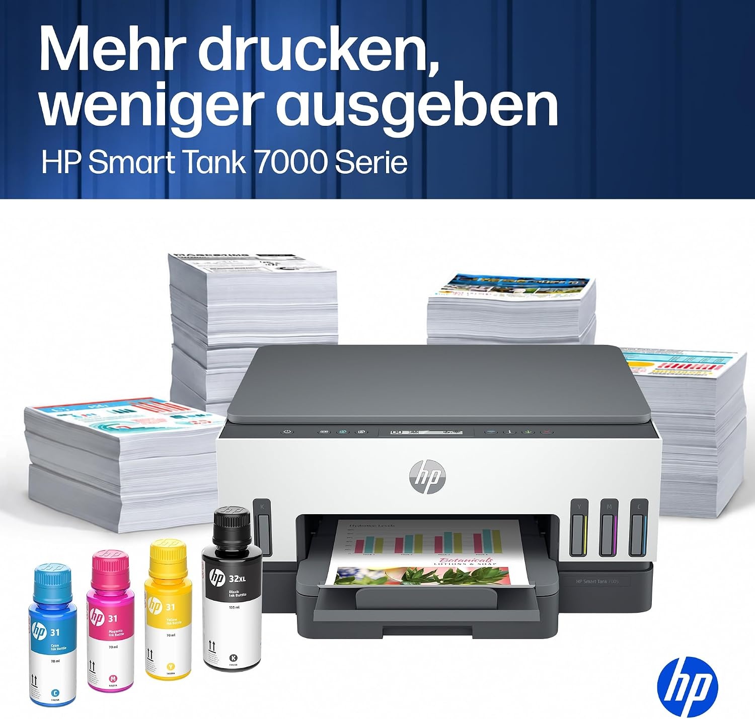 Hp Multifunktionsdrucker Smart Tank 7005 A4 - 35% Rabatt
