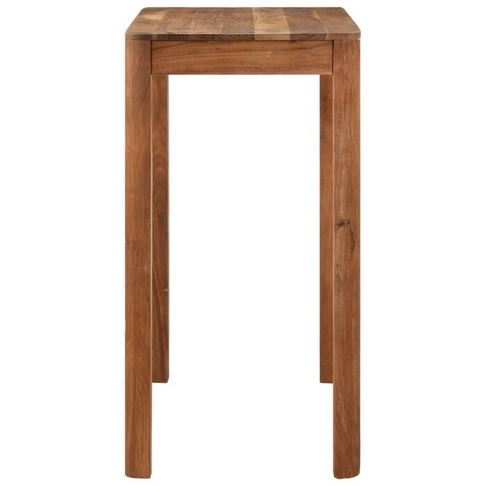 Vidaxl Bartisch aus massivem Akazienholz - 110x55x106 cm - 35% Rabatt