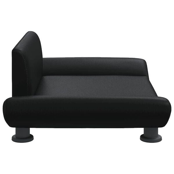 Vidaxl Luxus-Hundebett Kunstleder Schwarz 70x45cm - 34% Rabatt