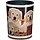 Kinderzimmer-Mülleimer, 13 Liter, Hundenmotiv, beige/foto, Gr. M - 29% Rabatt