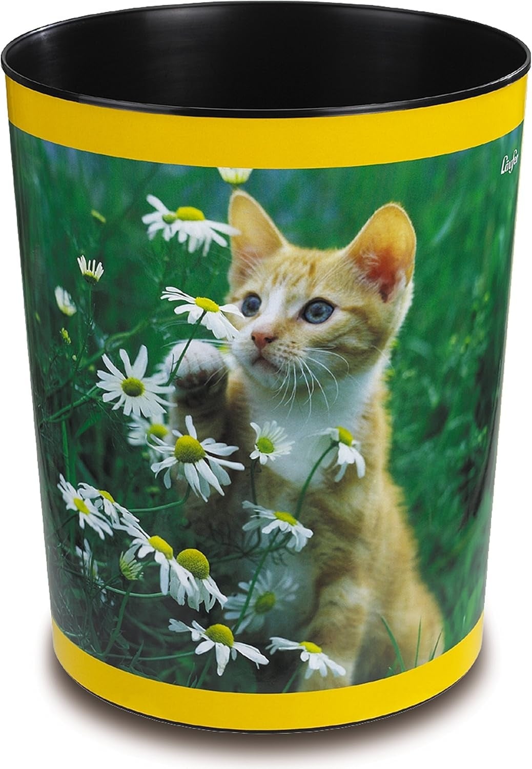 Kinderzimmer-Mülleimer, 13 Liter, Hundenmotiv, beige/foto, Gr. M - 29% Rabatt