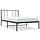 Metall-Bettgestell 100 x 190 cm Schwarz - 33% Rabatt