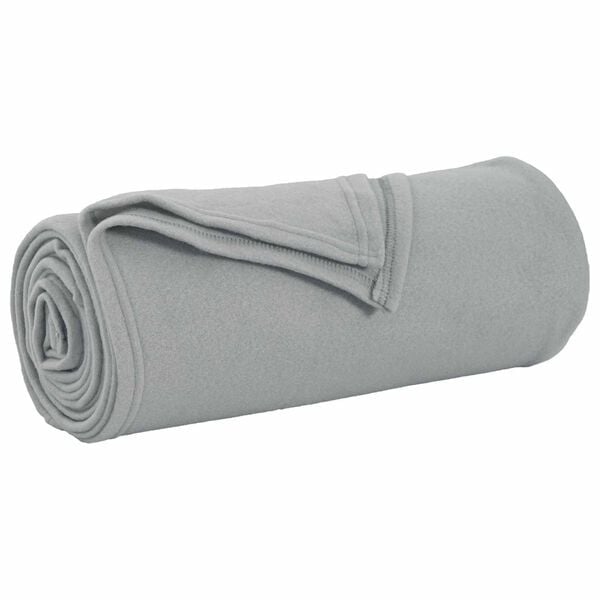 Vidaxl Kuschelige Fleece-Wohndecke Grau 200 x 150 cm - 30% Rabatt