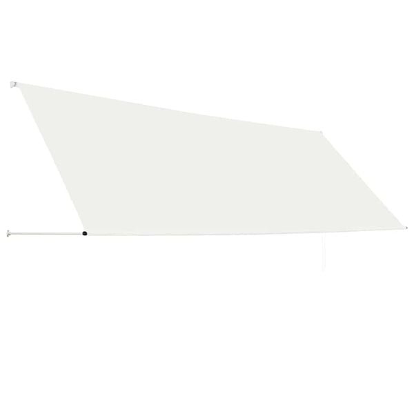 Vidaxl Ausziehbare Markise 400x150 cm Creme - 34% Rabatt auf Retourenware