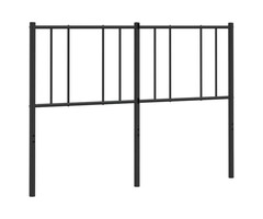 Vidaxl Metall Kopfteil 135 cm Schwarz - 32% Rabatt