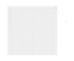 Vidaxl PVC Jalousie 150 x 130 cm, Weiß, 25 mm Lamellen - 33% Rabatt