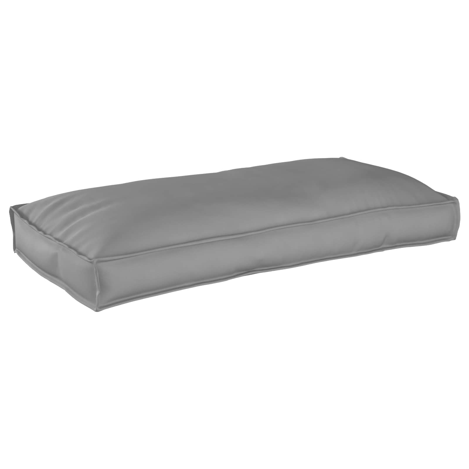 Vidaxl Polsterkissen aus Oxford-Gewebe, Grau, 120 x 60 x 12 cm - 33% Rabatt