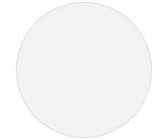 Vidaxl Transparente Tischschutzfolie Ø 110 cm, 2 mm - 32% Rabatt