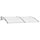 Türvordach 200x100 cm Polycarbonat Grau - 34% Rabatt - Ausgepackt