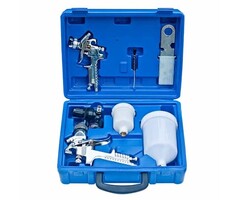 Vidaxl HVLP Farbsprühsystem Set, 2 Düsen, Zubehör - 34% Rabatt